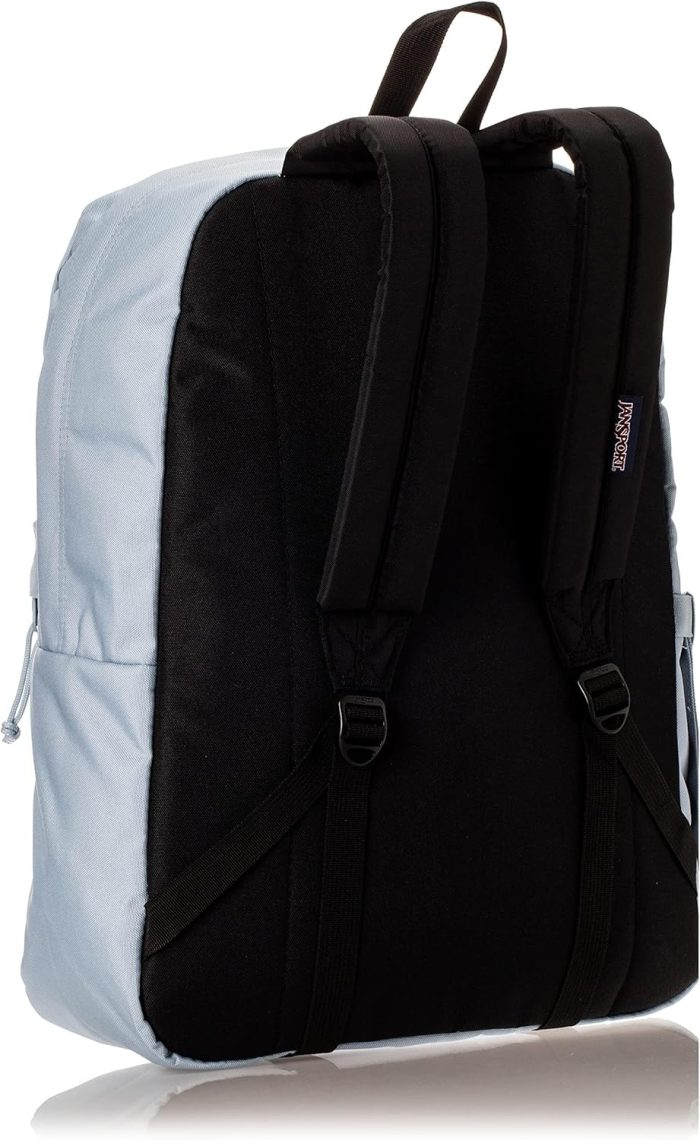 JanSport SuperBreak Plus Backpack with Padded 15-inch Laptop Sleeve and Integrated Bottle Pocket - Spacious and Durable Daypack for Work and Travel - Blue Dusk - Image 2